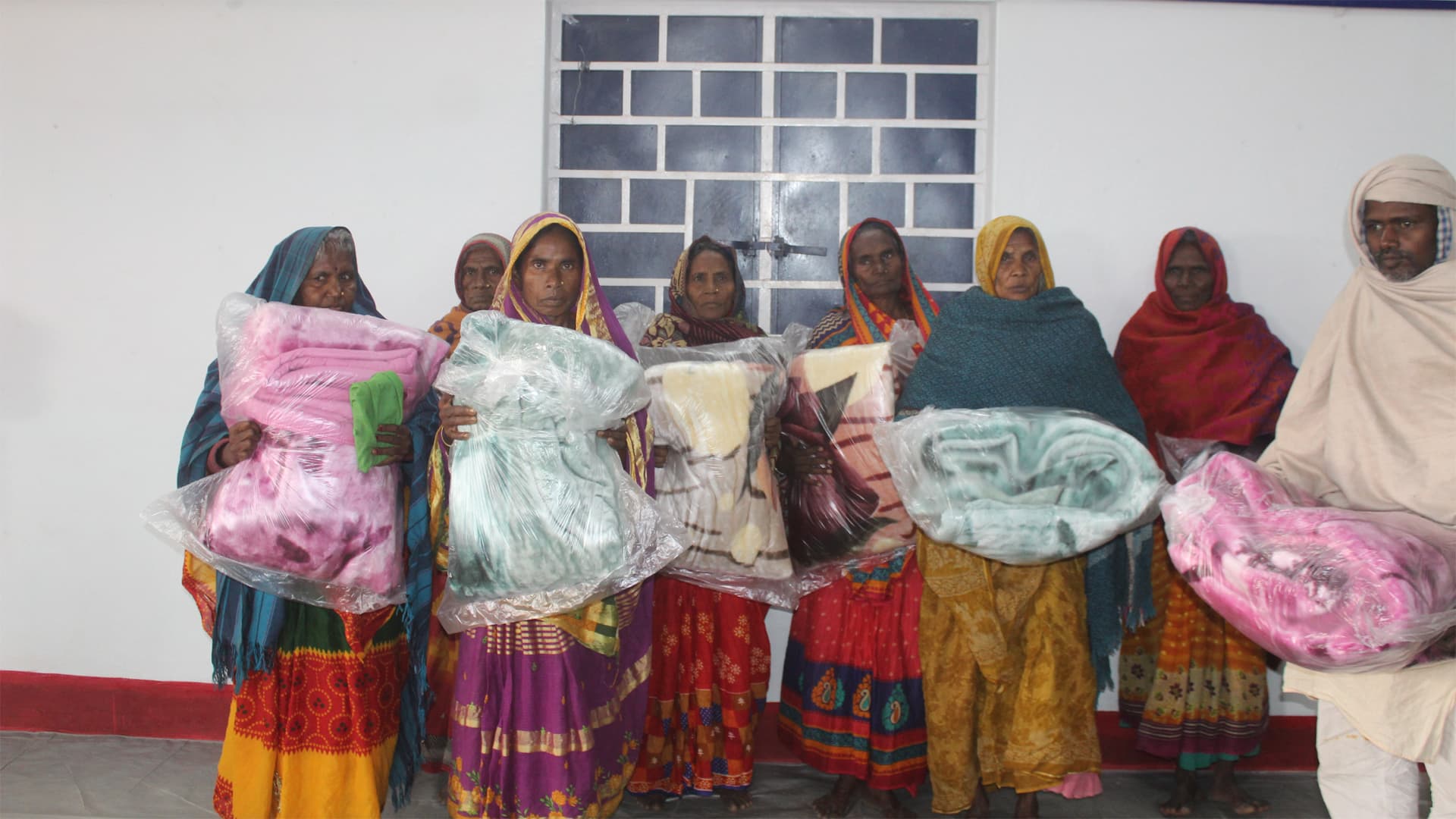 Widow Saree Distribution